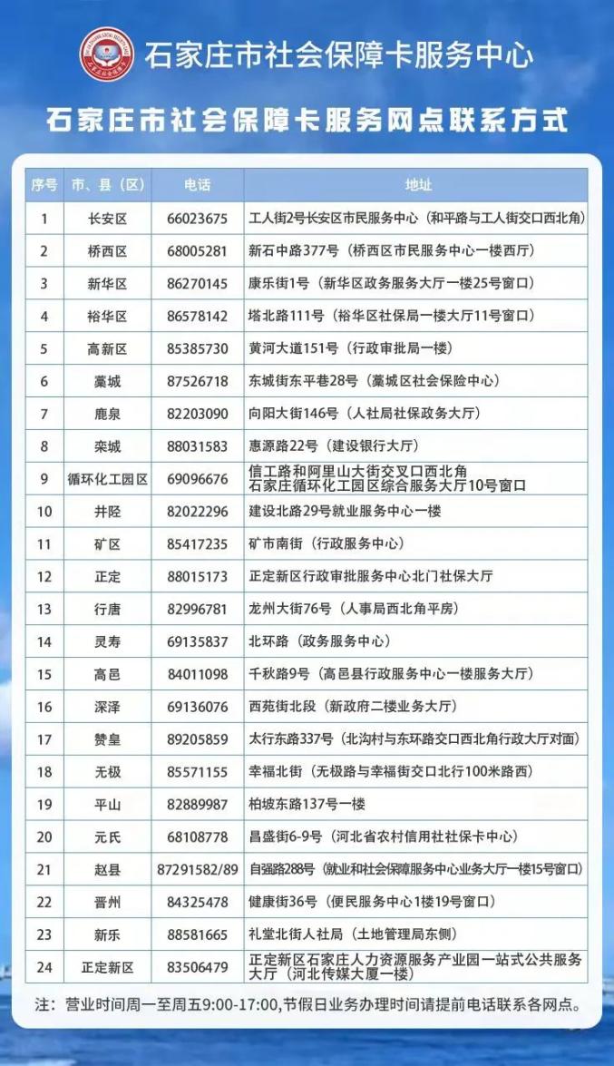 石家莊最新社保政策