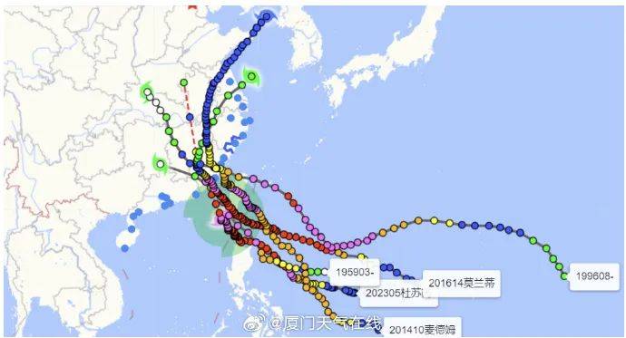 臺風最新路徑及其對廈門的影響分析